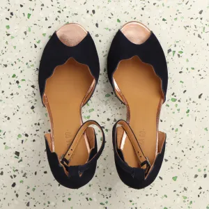 RIONA Suede Navy