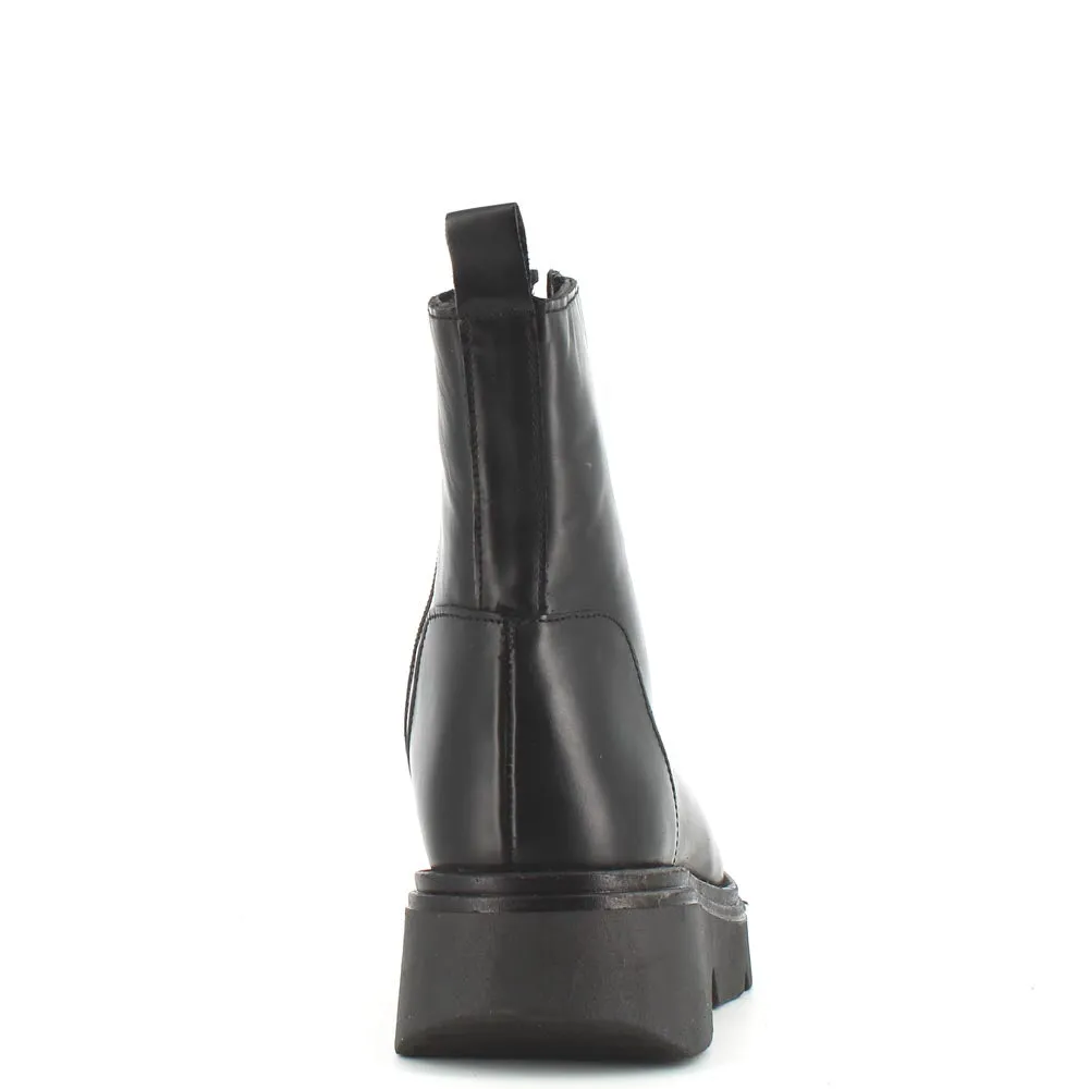 Rizzoli Military Front Zipper Boot Black