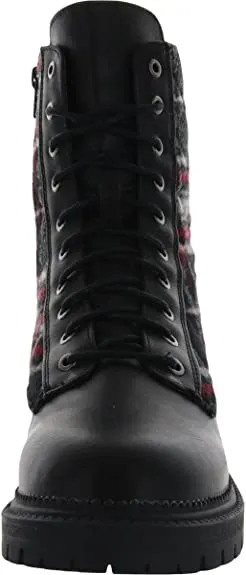 Rock & Candy Womens FLR8 Leather Closed Toe Ankle Boots &, Black, Size 7.0