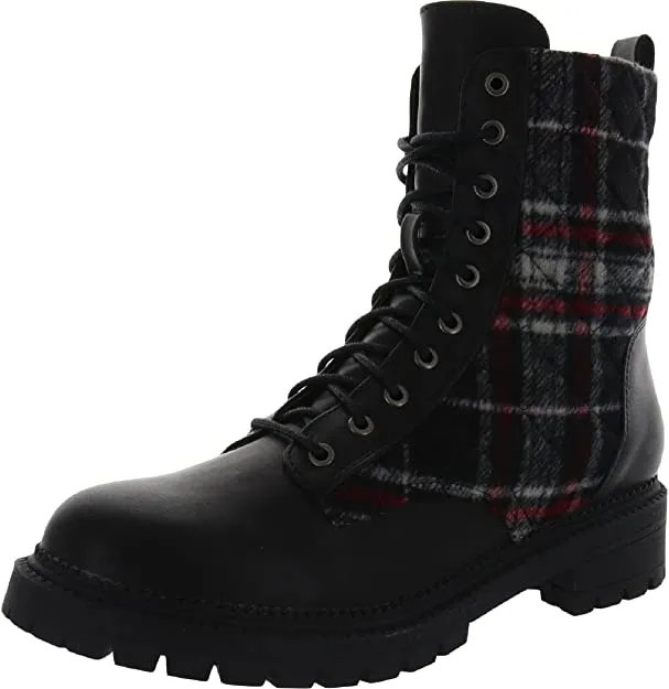 Rock & Candy Womens FLR8 Leather Closed Toe Ankle Boots &, Black, Size 7.0