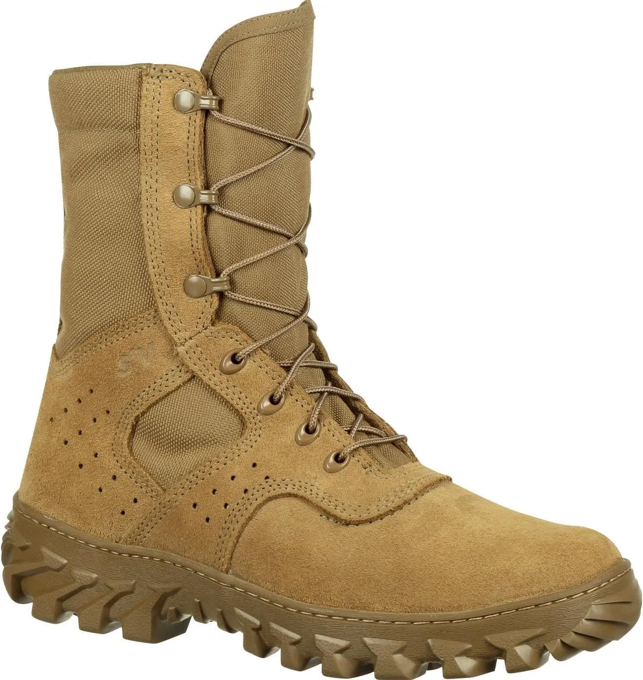 ROCKY S2V Enhanced Jungle Puncture Resistant Boot, Coyote Brown, Size 10(M)