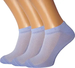 RONDO 3 Pack Unisex Ultra Thin Breathable Dry Fit Running Ankle Socks Low Cut for Mens and Womens Mesh Cotton Athletic Socks