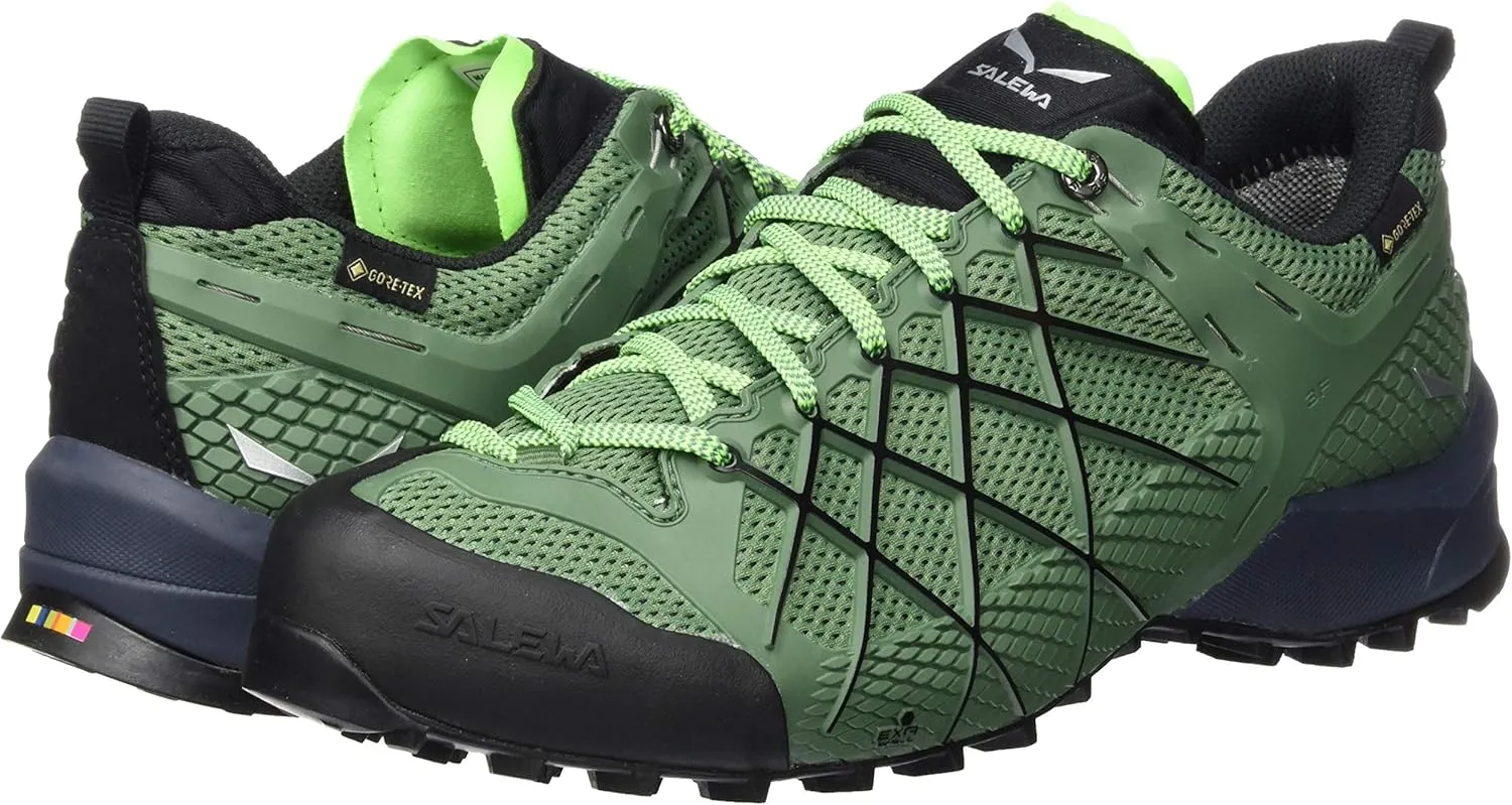 Salewa Men's Wildfire GTX Approach Shoe - Durable, Waterproof Gore-Tex Trail Shoe for Hiking & Climbing