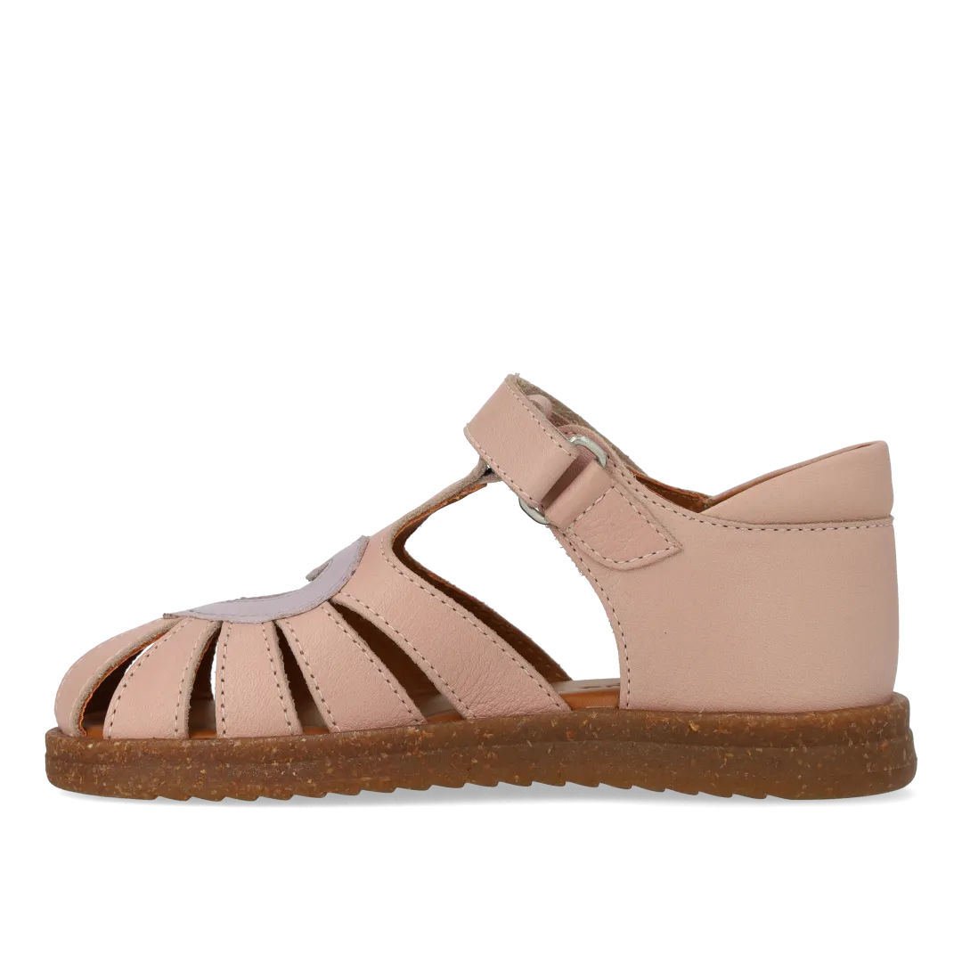 Sandal with contrast heart