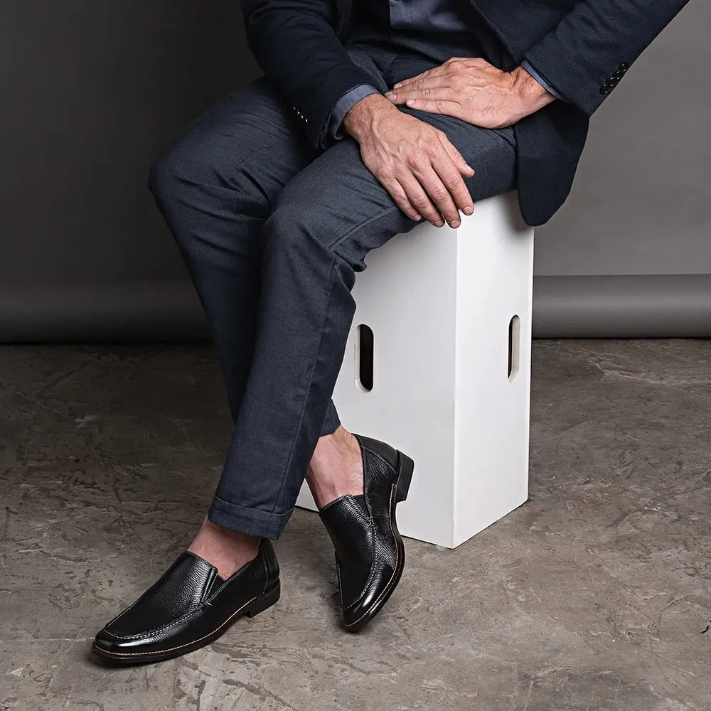 Sandro Moscoloni Easy Black Venetian Loafer 10.5D