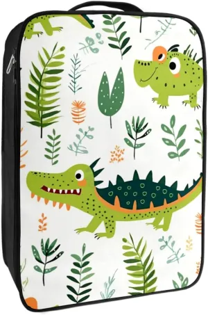 Shoe Bags for Travel,Travel Shoe Bags for Packing,Shoe Travel Bag,Crocodile Floral Tropical