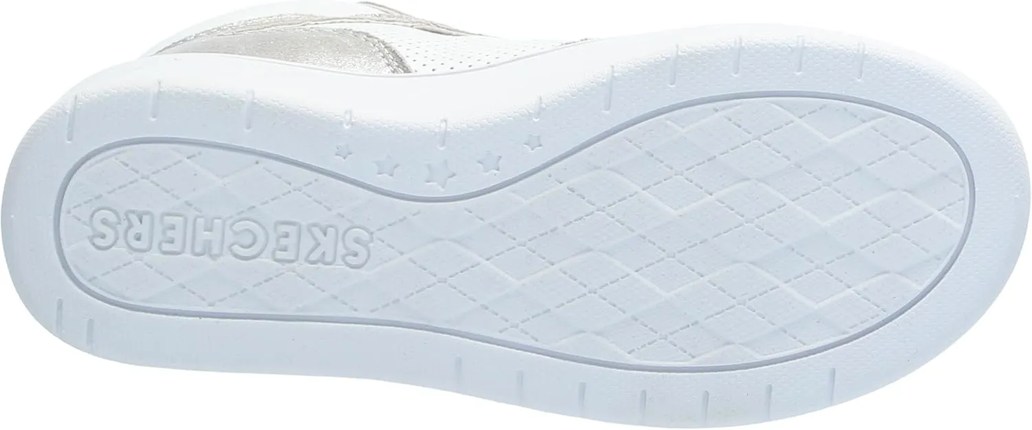 Skechers Girl's Court High-Shine Kicks Sneaker