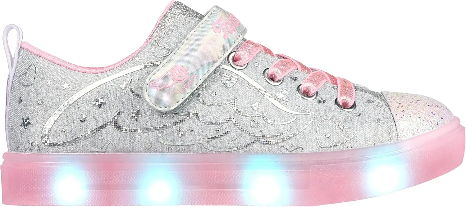 Skechers Girl's TWI-Lites 2.0-Enchanted Uni Sneaker