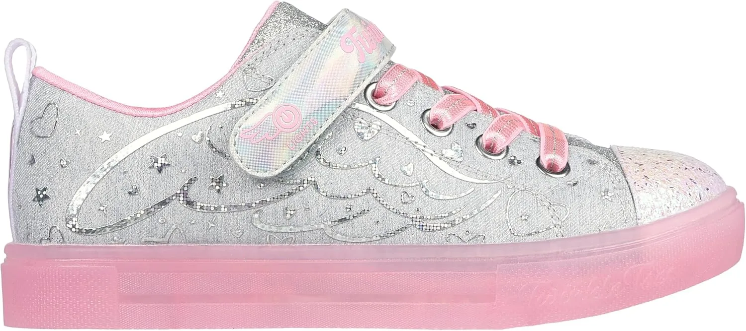 Skechers Girl's TWI-Lites 2.0-Enchanted Uni Sneaker
