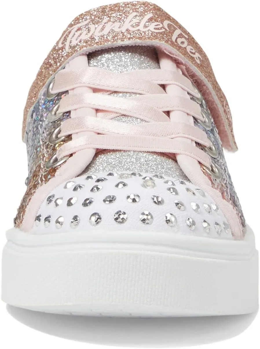 Skechers Girls' Twinkle Sparks-Jumpin' CLOU Sneaker