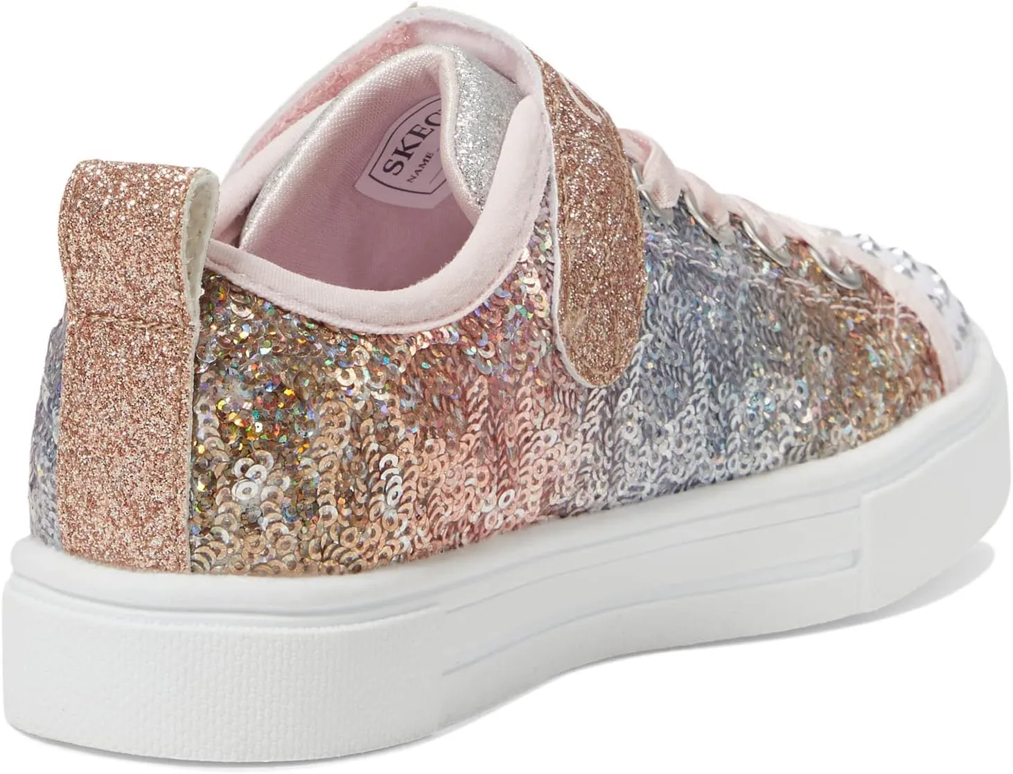 Skechers Girls' Twinkle Sparks-Jumpin' CLOU Sneaker