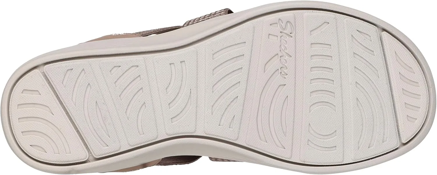 Skechers Women's Arya-Very Demure Hands Free Slip-ins Wedge Sandal