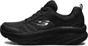Skechers Women's D'lux Walker-Infinite Motion Sneaker, Black, 8.5 M US