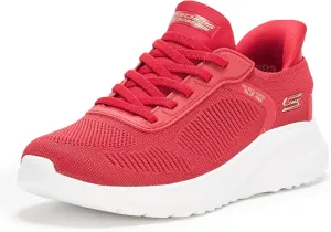 Skechers Women's Hands Free Slip-ins Bobs Squad Chaos-Current Muse Sneaker