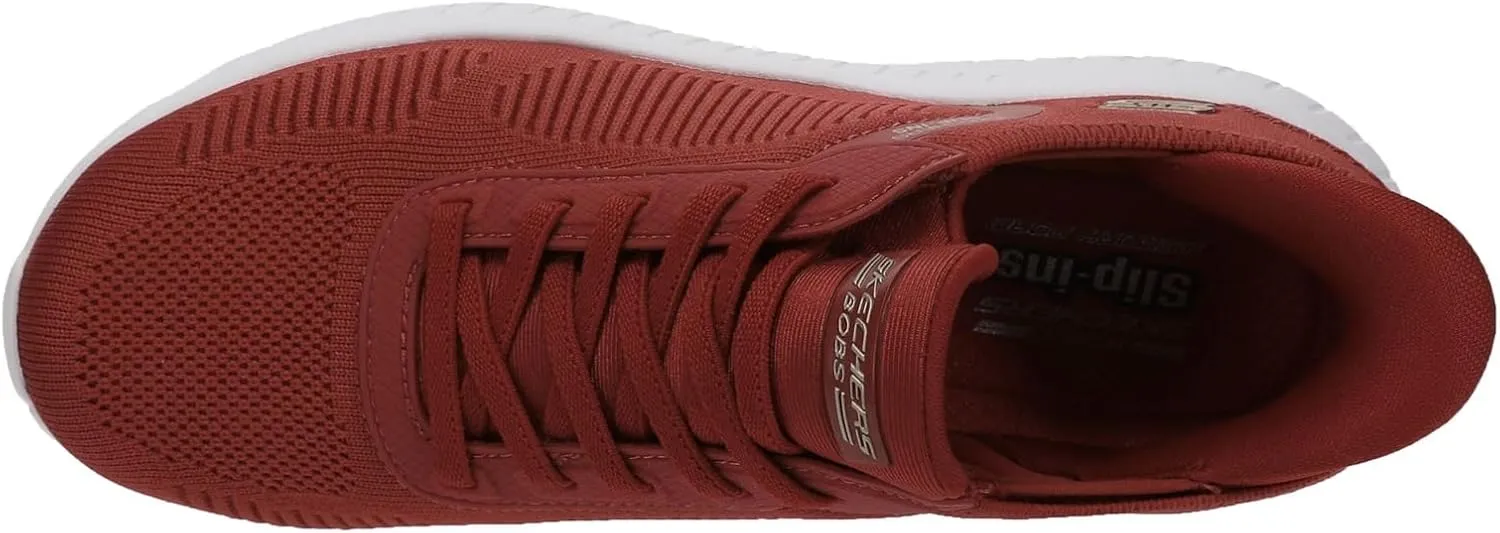 Skechers Women's Hands Free Slip-ins Bobs Squad Chaos-Current Muse Sneaker