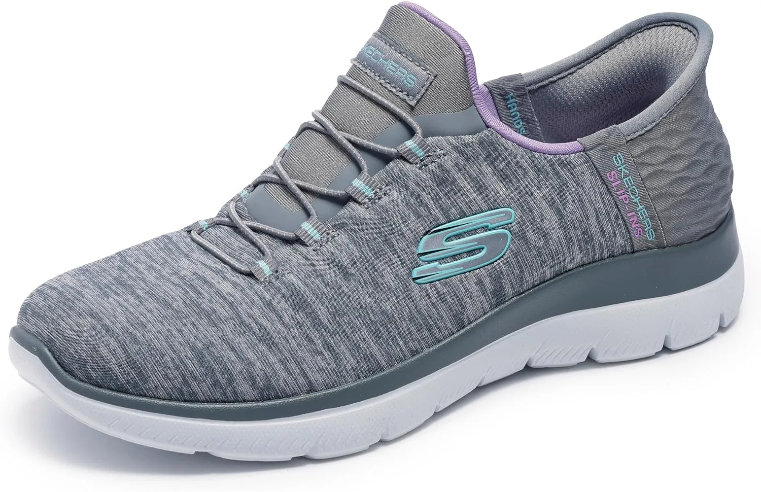 Skechers Women's Hands Free Slip-ins Summits Dazzling Haze Sneaker