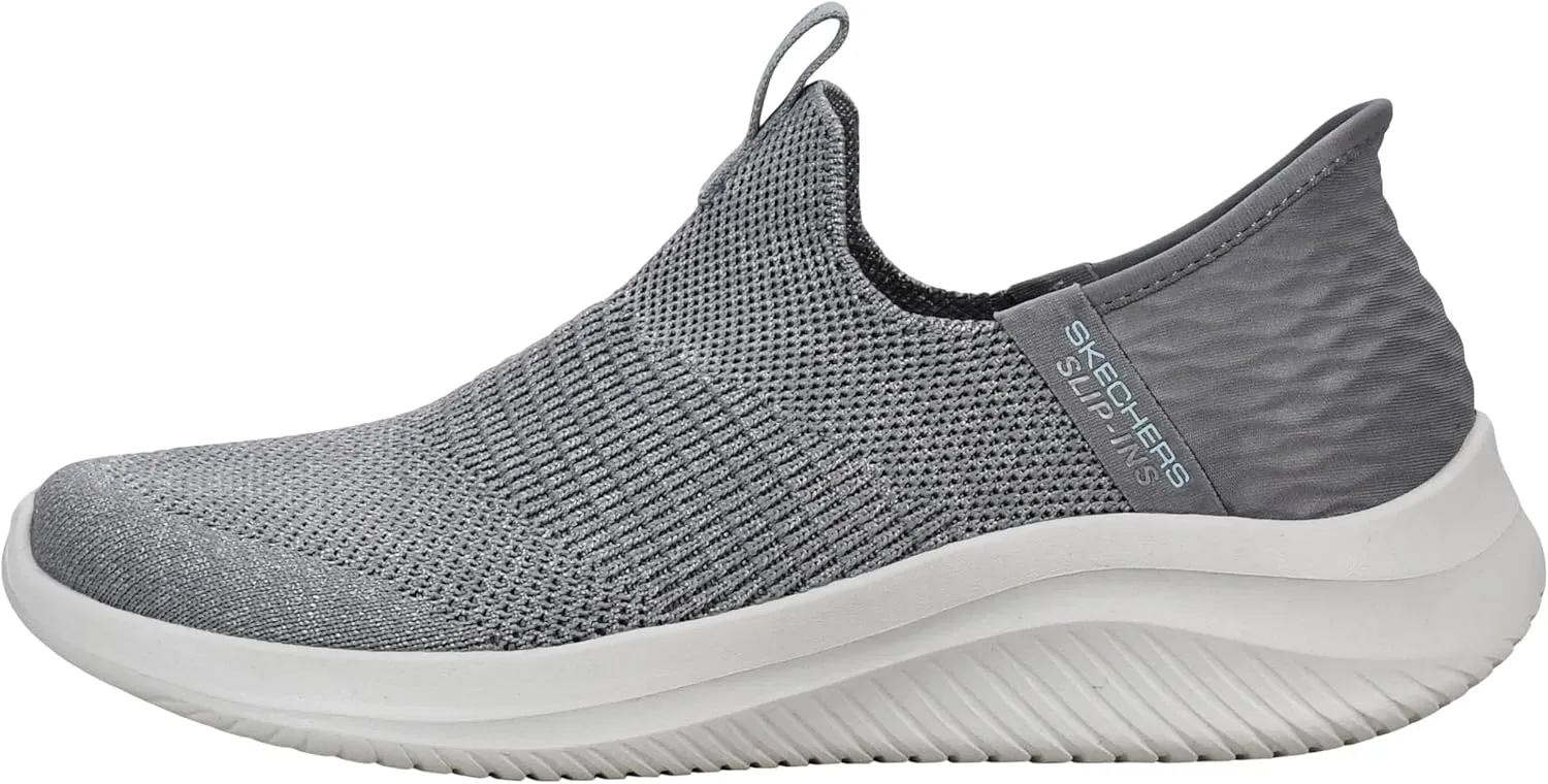 Skechers Women's Hands Free Slip Ins Ultra Flex 3.0 Smooth Step Sneaker