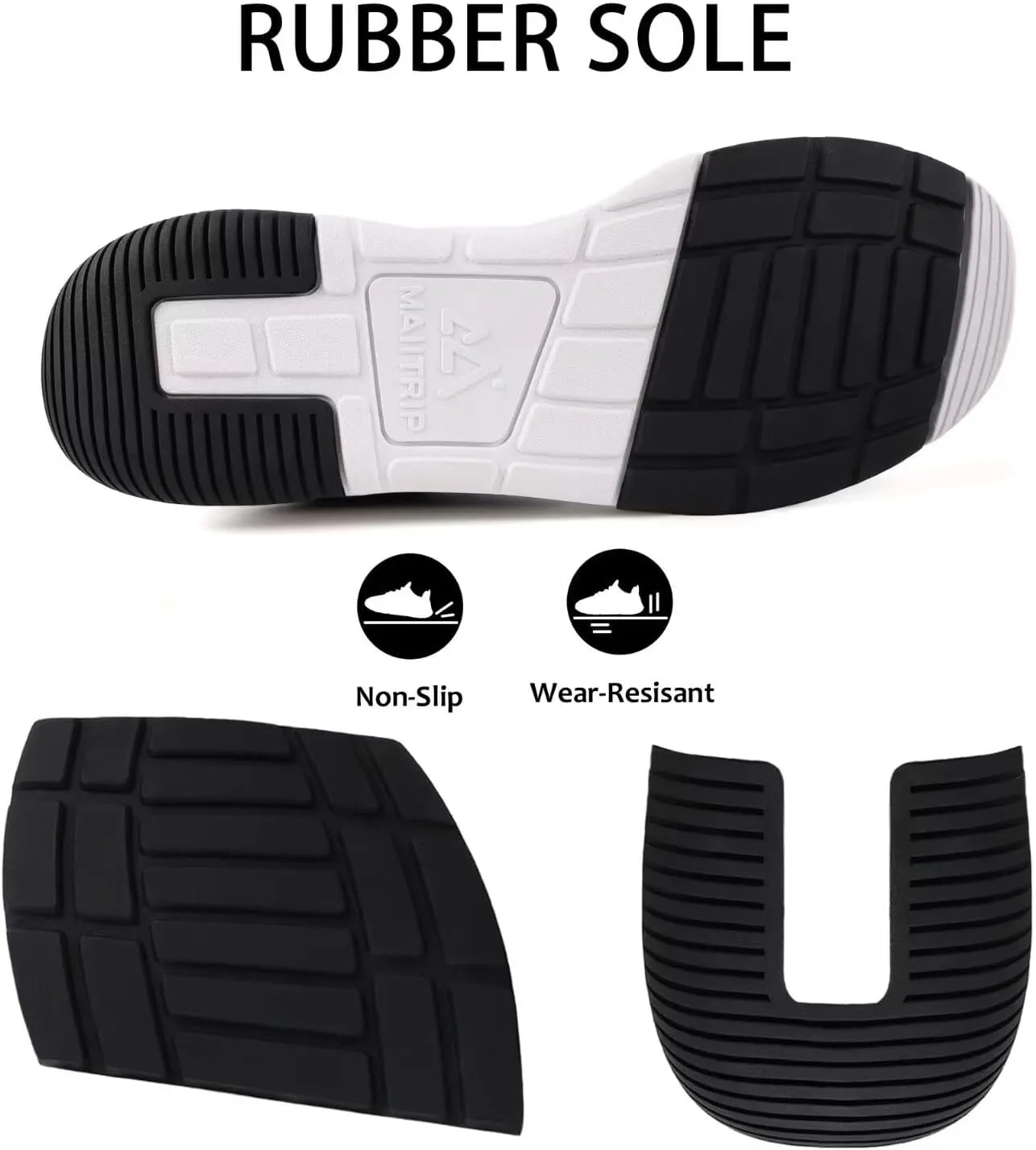 Slip on Sneakers for Men Casual Non Slip Lightweight Breathable Athletic Tennis Gym Walking Running Shoes