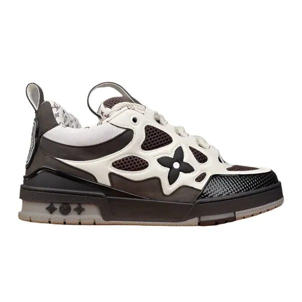 SNEAKER LV BLACK VUITTON LOUIS WHITE SKATE Exclusive savings Exclusive savings