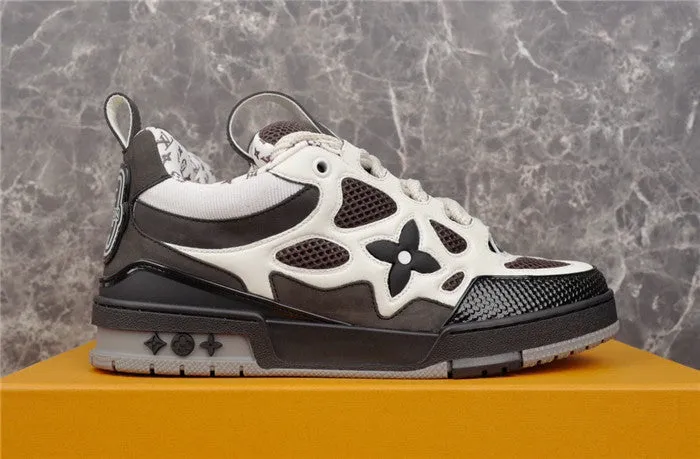 SNEAKER LV BLACK VUITTON LOUIS WHITE SKATE Exclusive savings Exclusive savings