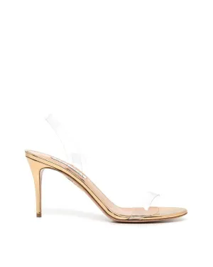 So Nude Plexi Sandal 85