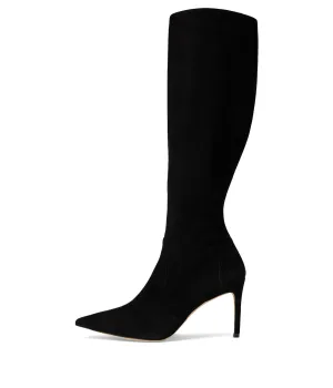 Stuart Weitzman Stuart 85 Knee High Zip Boot Black 10 B