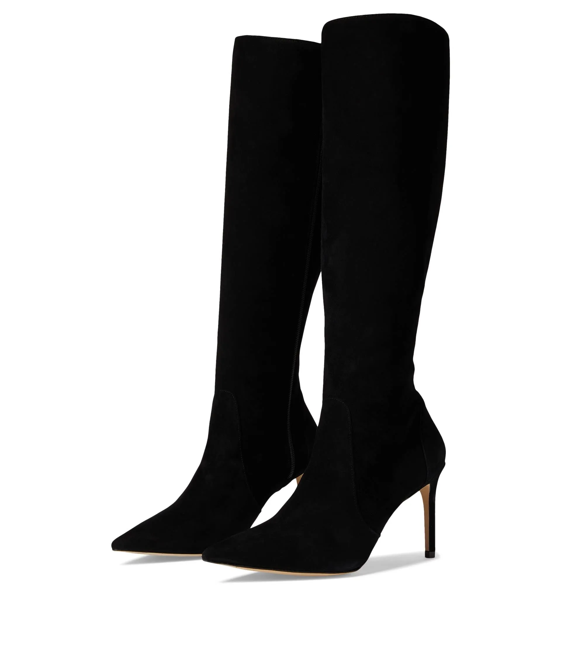 Stuart Weitzman Stuart 85 Knee High Zip Boot Black 10 B