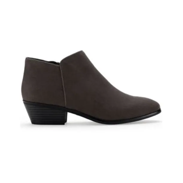 Style Co Wileyy Ankle Booties Grey Micro 11M