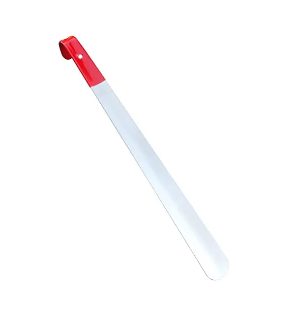SUNUNICO Extra Long Shoehorn- 16.5” Metal Shoe Horn Heavy Duty Stainless Steel Shoehorn for Men Women Kids Seniors