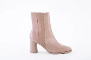 TAMARIS - 25361-341 HIGH HEEL ANKLE BOOT - TAUPE