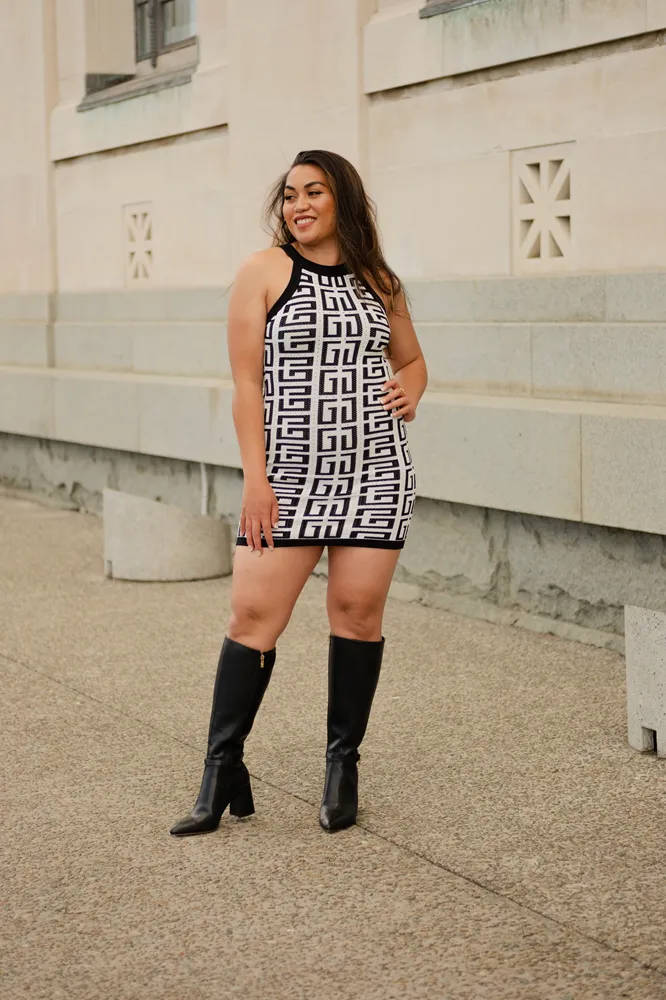 Tess Gold Pin long boot STANDARD