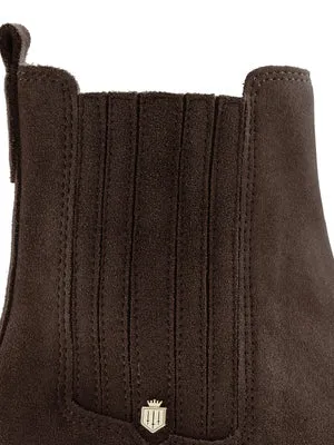 The Rockingham Chelsea Ankle Boot - Chocolate Suede