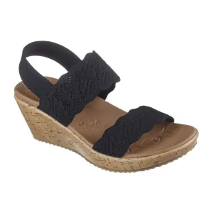 Timeless Touch Wedge by Skechers in Black