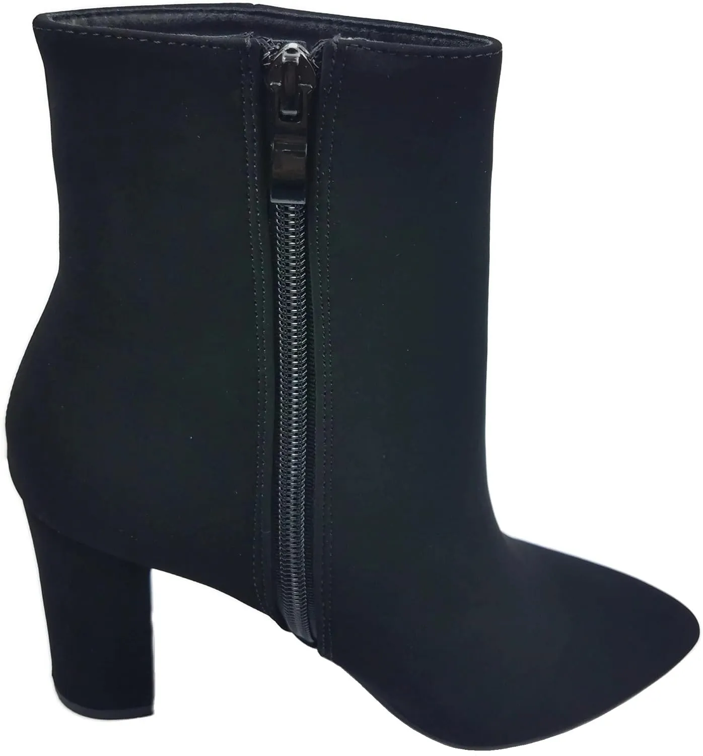 TOP Moda Womens Chunkly High Heel Ankle Booties