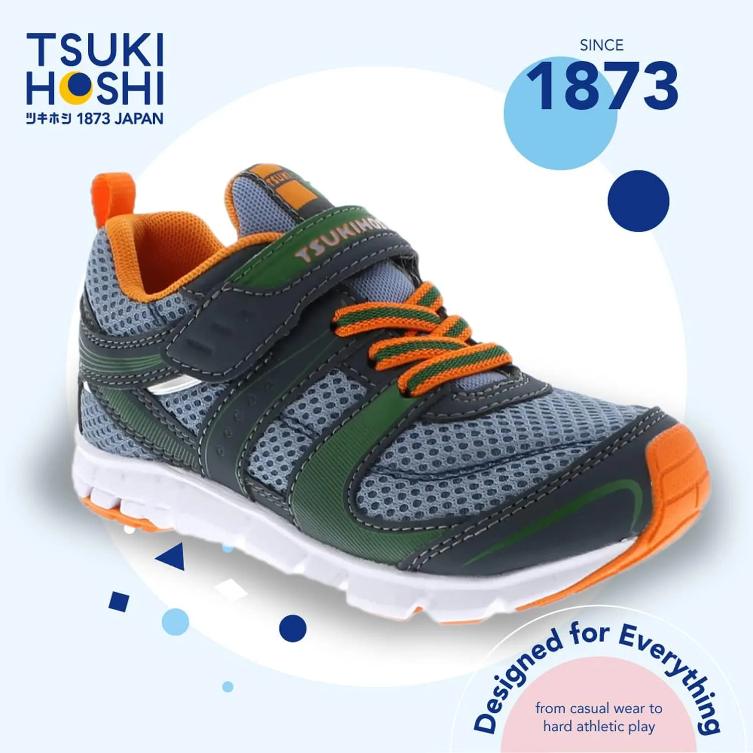TSUKIHOSHI Unisex-Child Velocity Sneaker