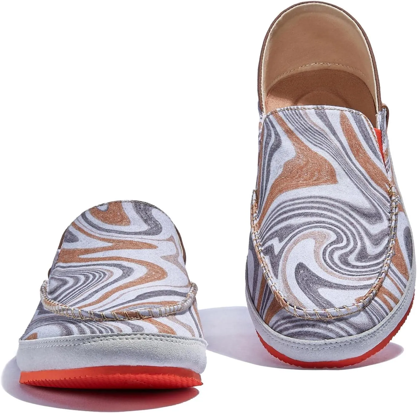 UIN Women's Art Painted Walking Casual Travel Shoes Lightweight Comfort Fashion Sneaker Formentera Series