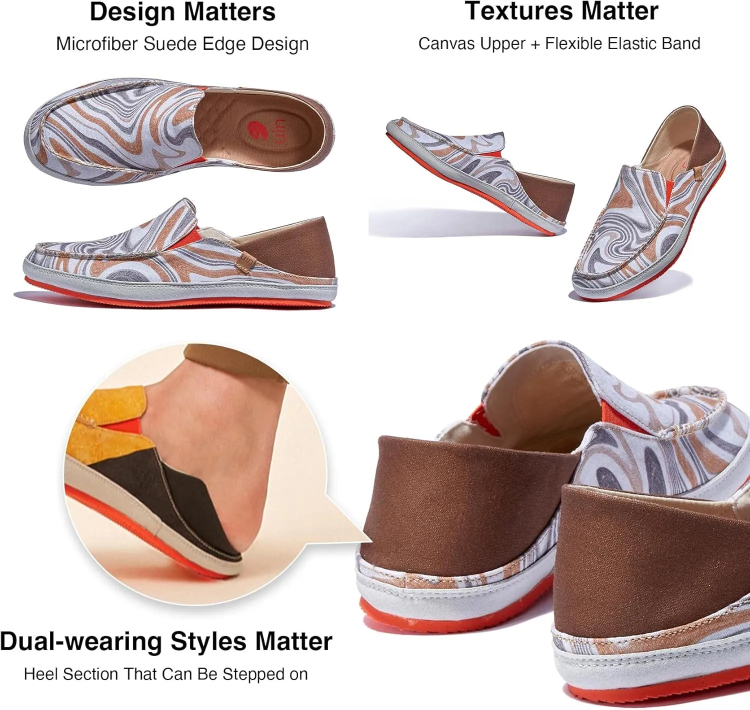 UIN Women's Art Painted Walking Casual Travel Shoes Lightweight Comfort Fashion Sneaker Formentera Series