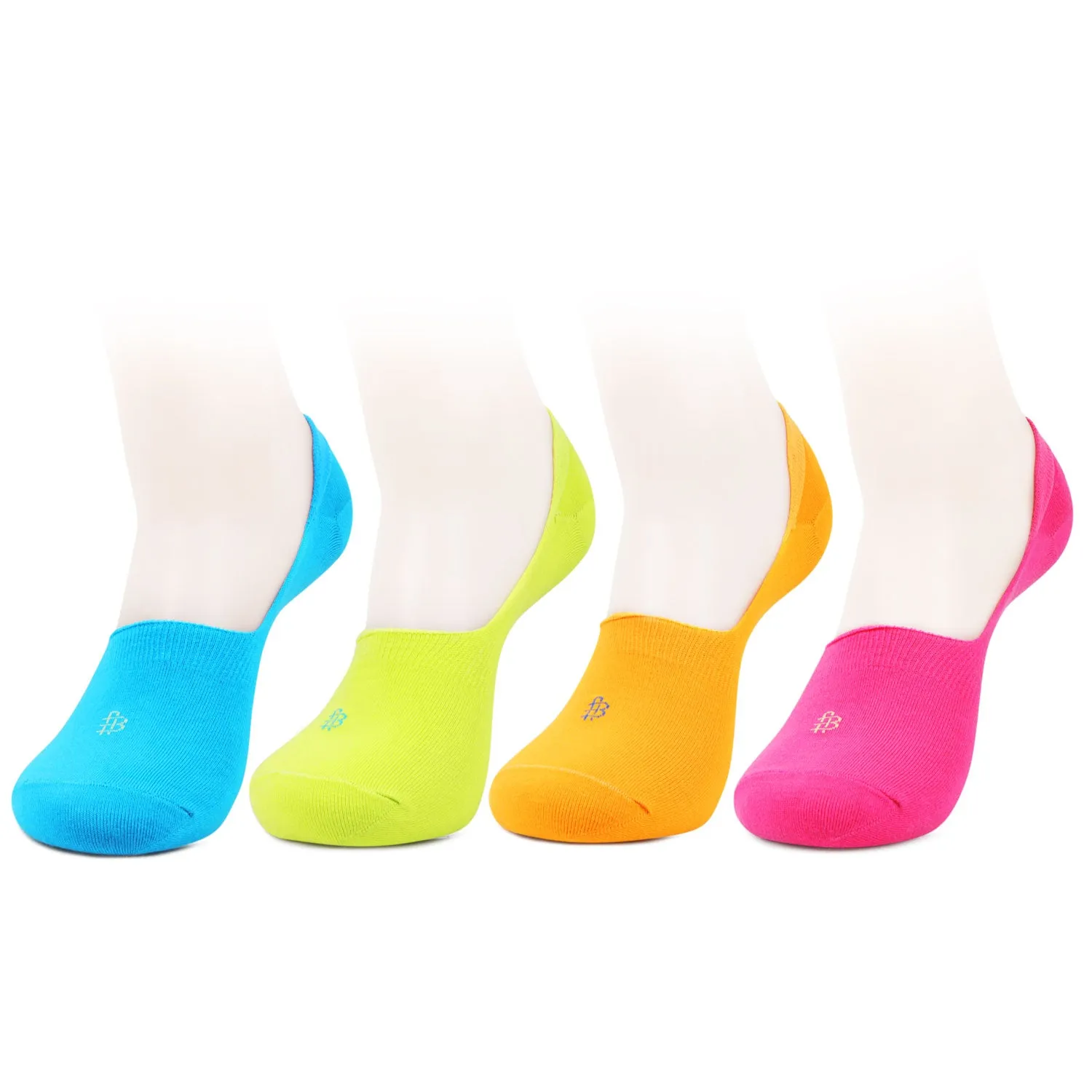 Unisex Cotton Loafer Socks - Pack Of 4