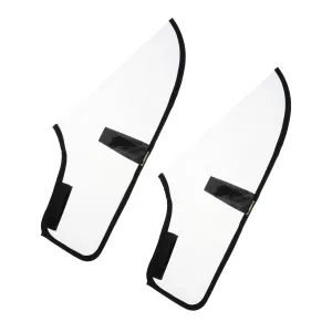 VICASKY Barber Shoes Cover Haircut Protection Reusable Comfortable Breathable Pvc for Hair Salons Stylists Spas Massages