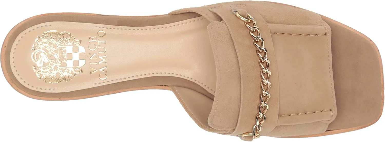 Vince Camuto Women's Jenivey Mule Flat Heeled Sandal