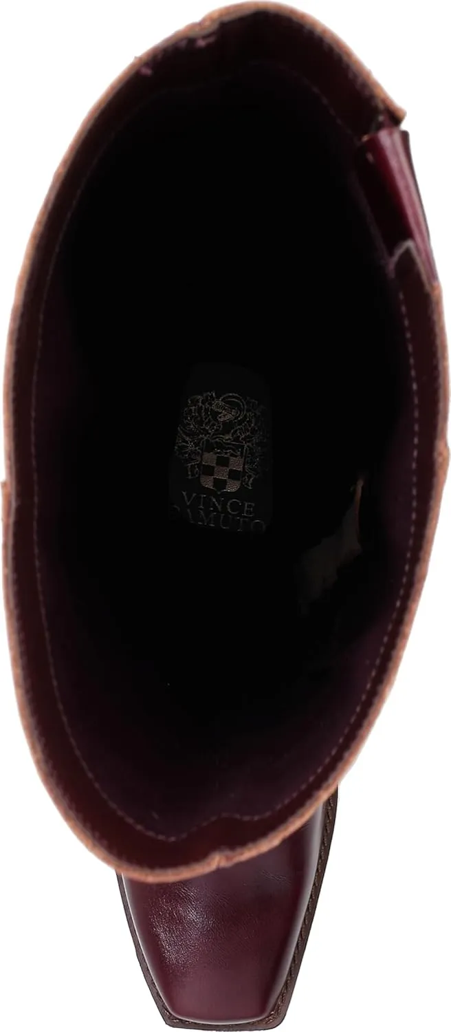 Vince Camuto Women's Sangeti Stacked Heel Knee High Boot Fashion
