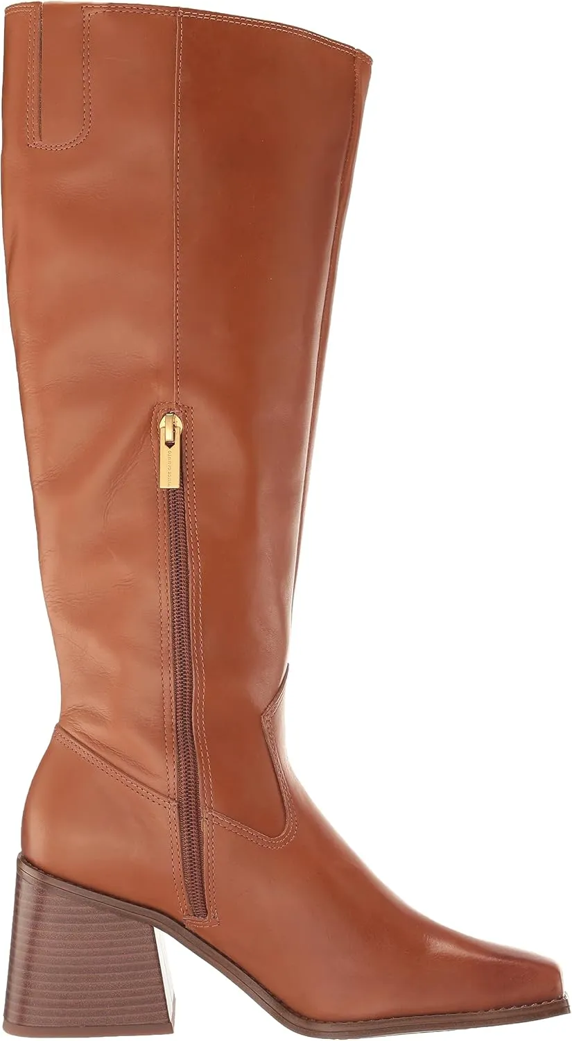 Vince Camuto Women's Sangeti Stacked Heel Knee High Boot Fashion
