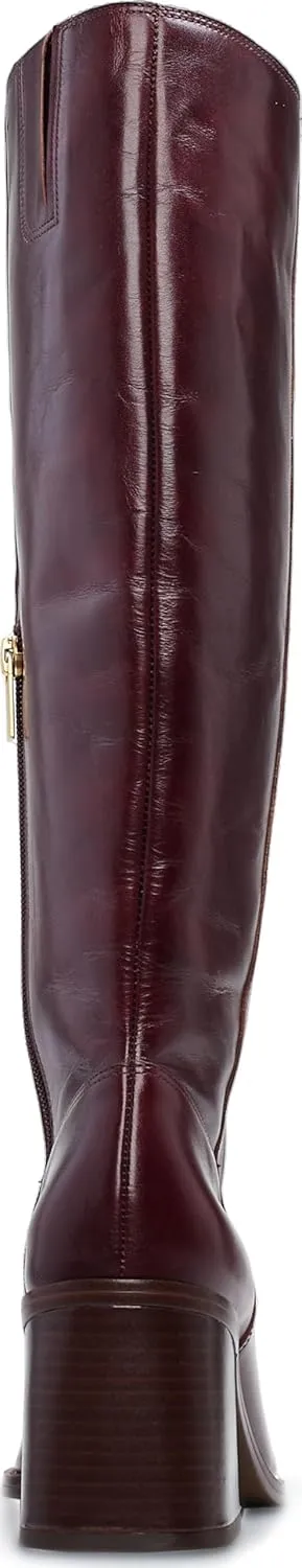 Vince Camuto Women's Sangeti Stacked Heel Knee High Boot Fashion