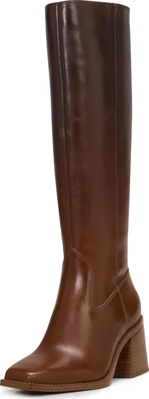 Vince Camuto Women's Sangeti Stacked Heel Knee High Boot Fashion