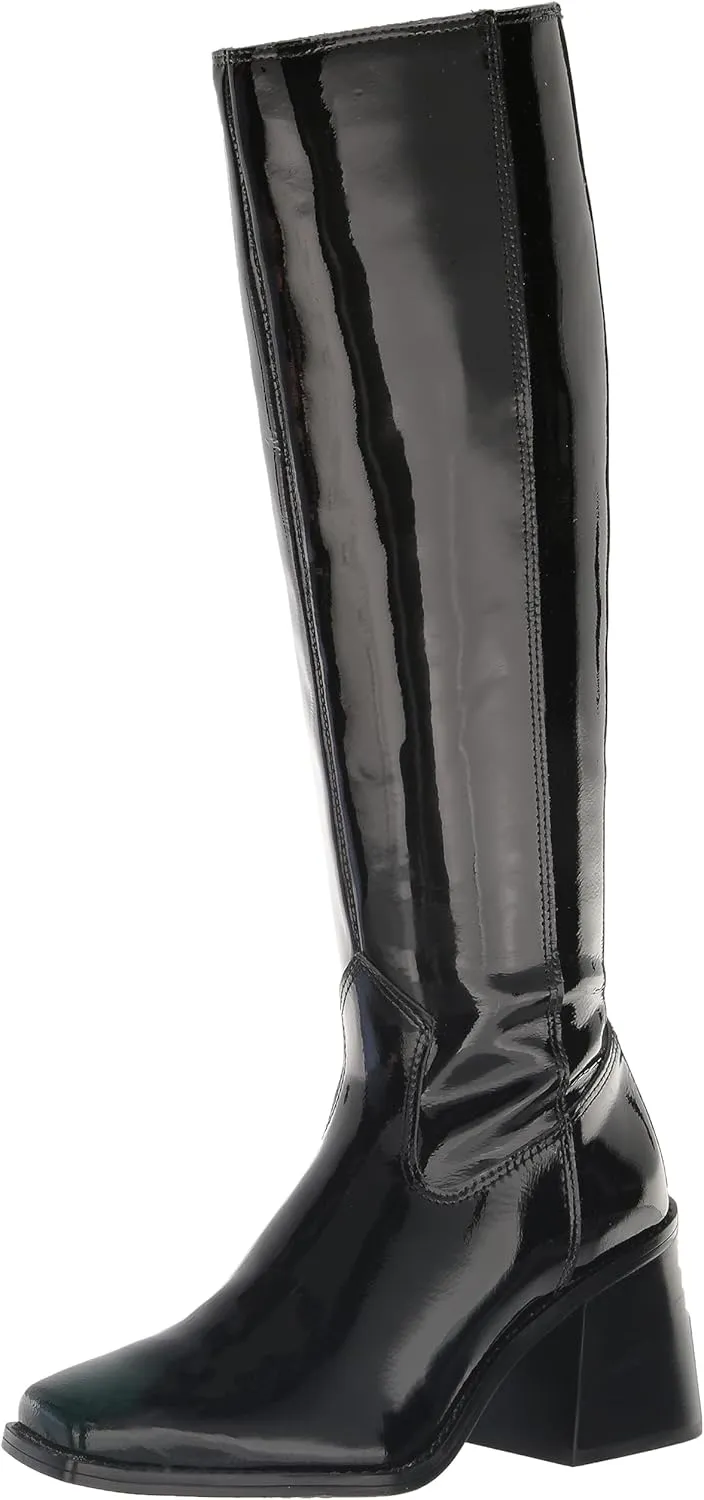 Vince Camuto Women's Sangeti Stacked Heel Knee High Boot Fashion