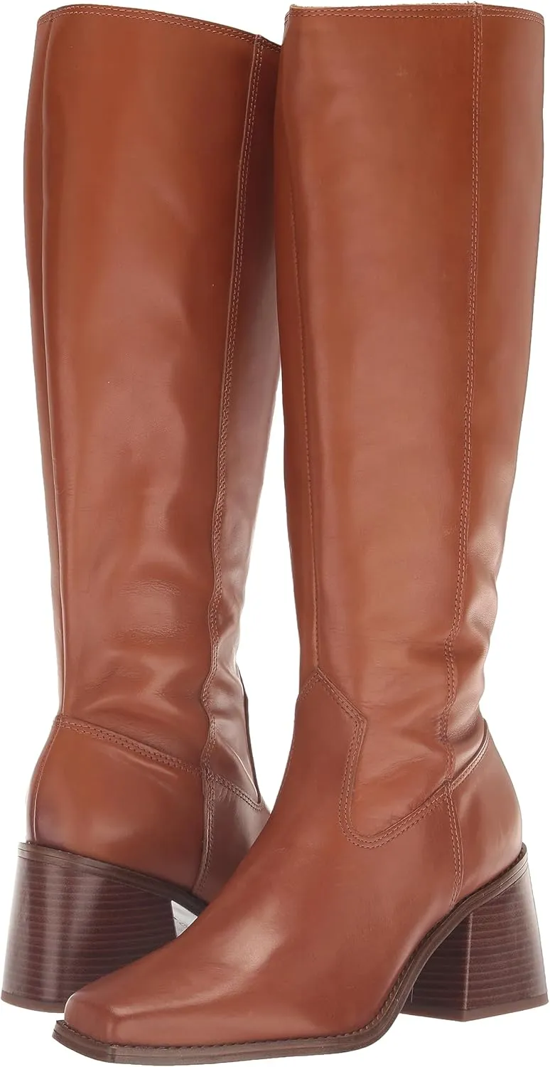 Vince Camuto Women's Sangeti Stacked Heel Knee High Boot Fashion