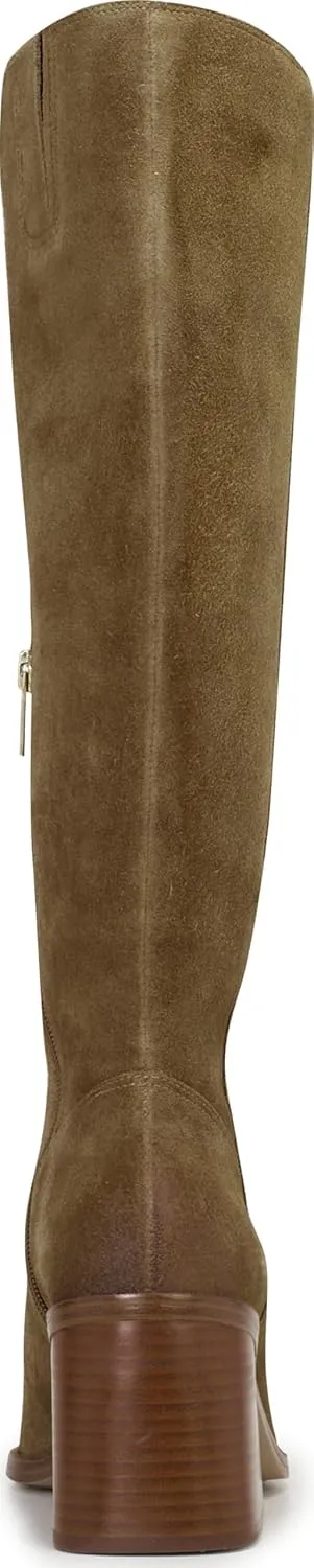 Vince Camuto Women's Sangeti Stacked Heel Knee High Boot Fashion