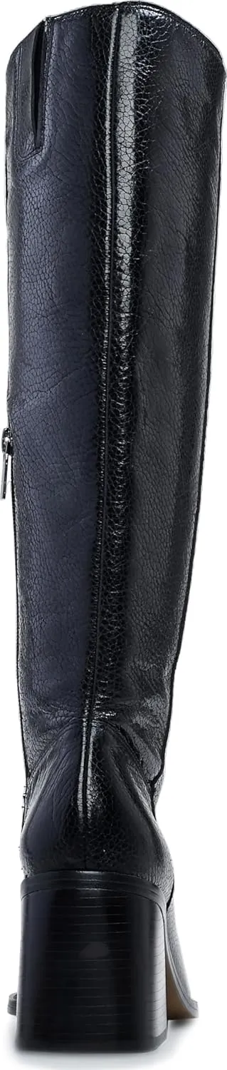 Vince Camuto Women's Sangeti Stacked Heel Knee High Wide Calf Boot Fashion