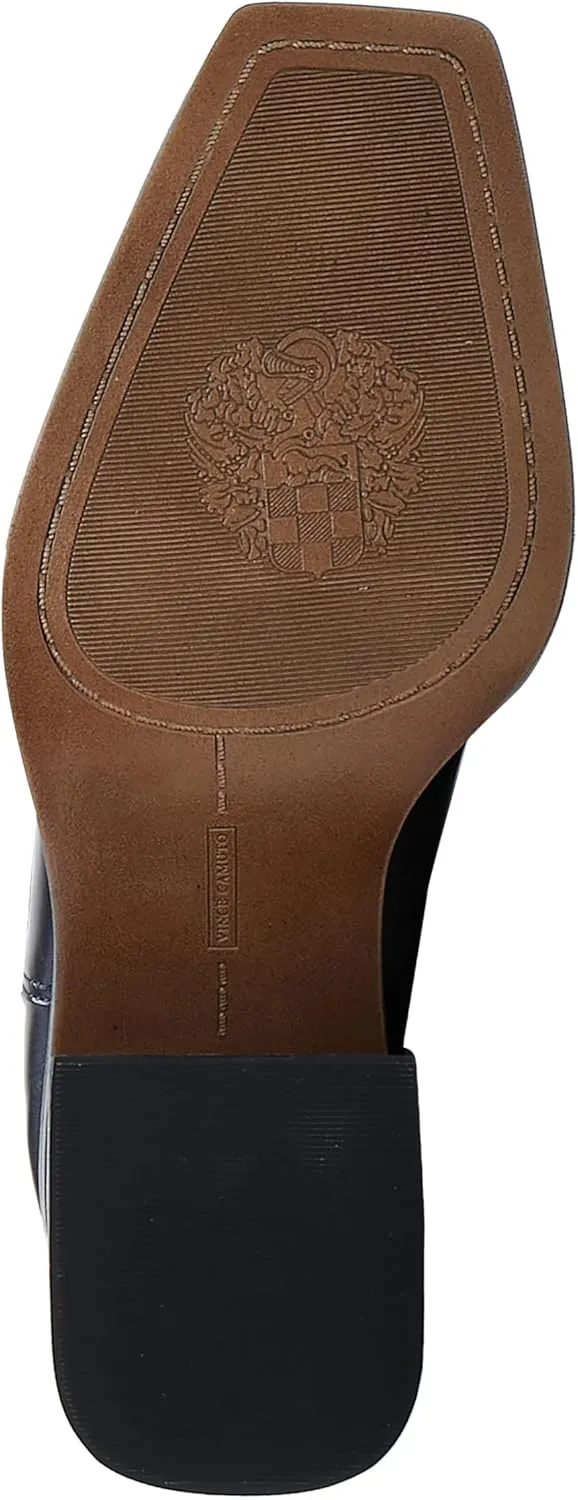 Vince Camuto Women's Sangeti Stacked Heel Knee High Wide Calf Boot Fashion