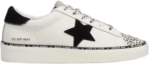 Vintage Havana Womens Nili Cheetah Platform Sneakers Shoes Casual - White